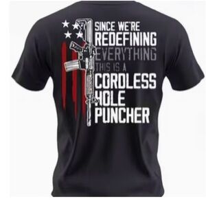 Black Graphic Men's T-Shirt